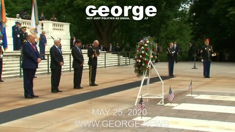 DOD National Memorial Day at Arlington National Cemetery, May 25, 2020