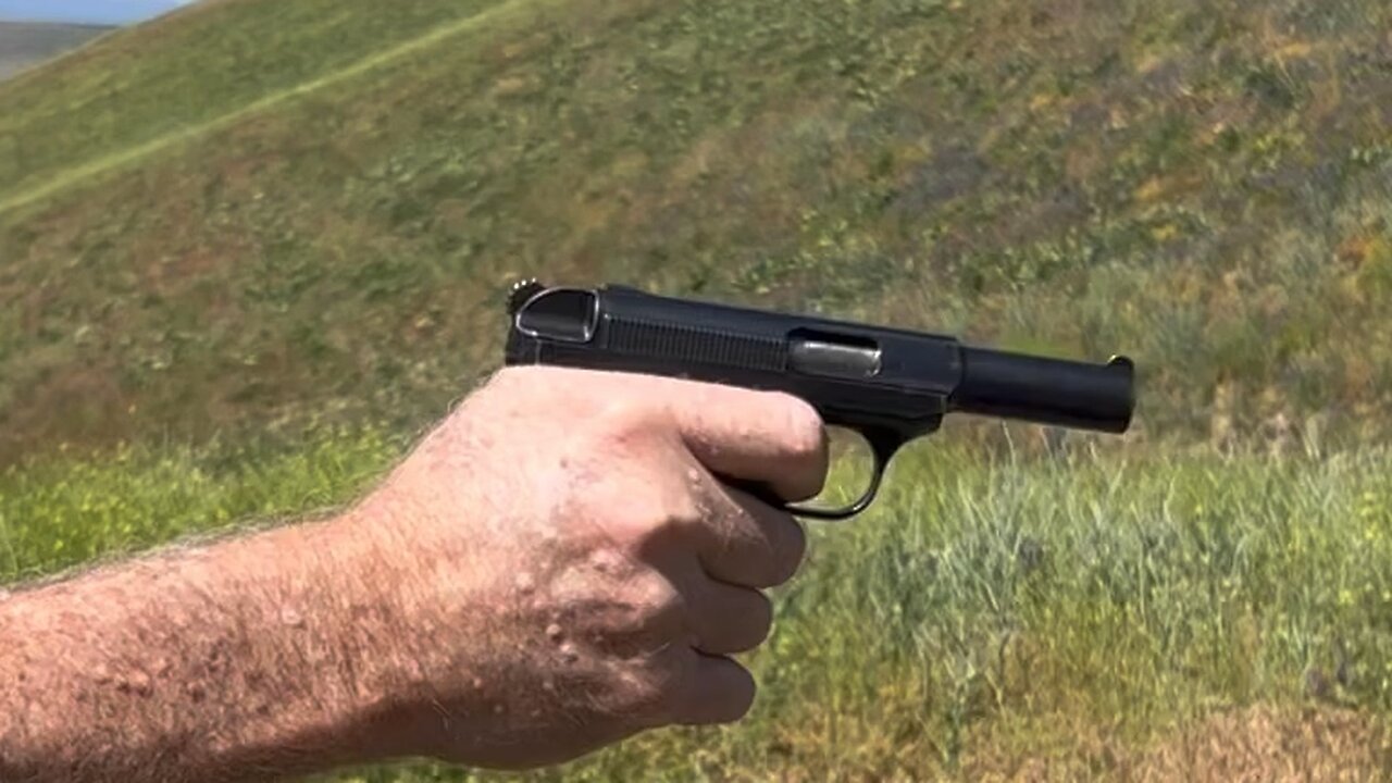 Savage Model 1907 Slow Motion