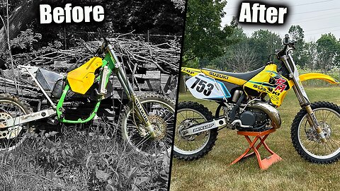 Restoring the most CONTROVERSIAL dirt bike of the 90s!