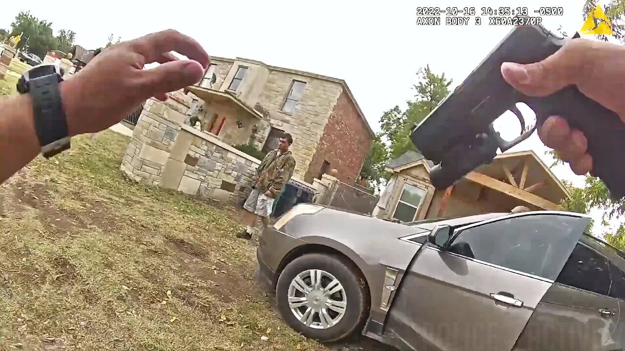 Knife Wielding Suspect Fatally Shot By Oklahoma City Police [BODYCAM]