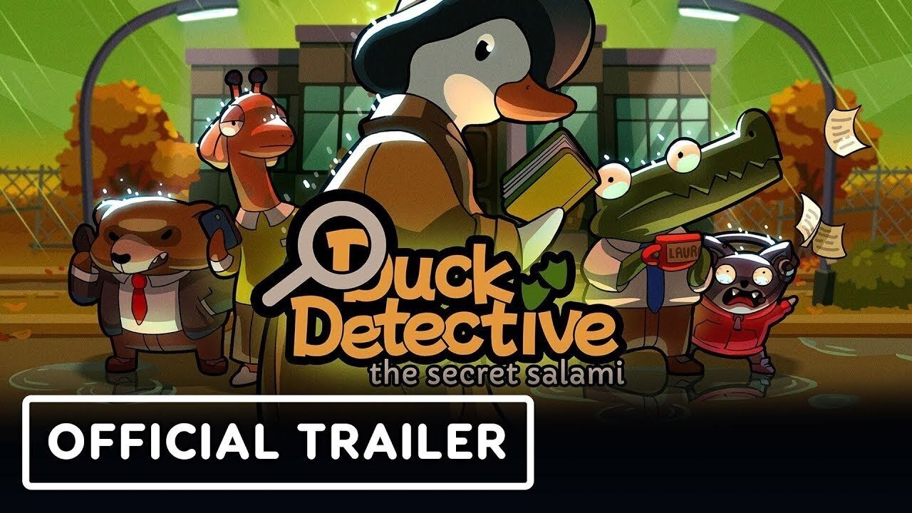 Duck Detective: The Secret Salami - Official Trailer | The MIX x Kinda Funny Spring Showcase 2024