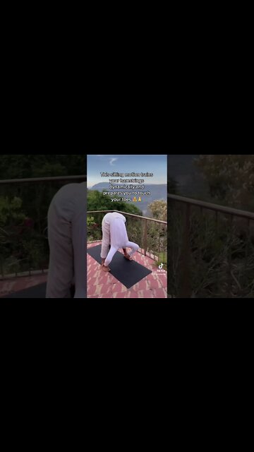 Can’t touch your toes? Do this!