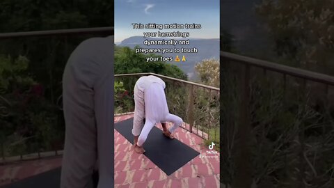 Can’t touch your toes? Do this!