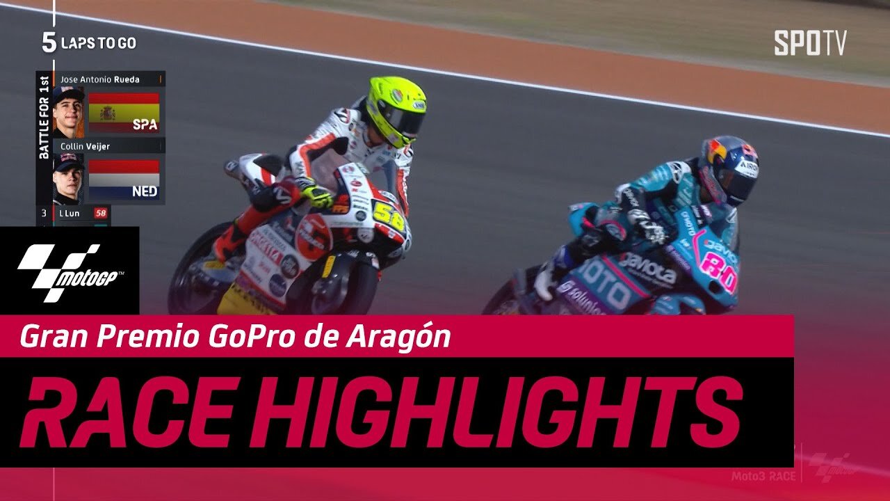 [MotoGP™] Aragon GP - Moto3 Race Highlight 2024