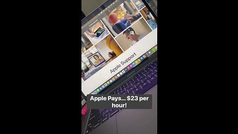 Apple pays you $23 per an hour!