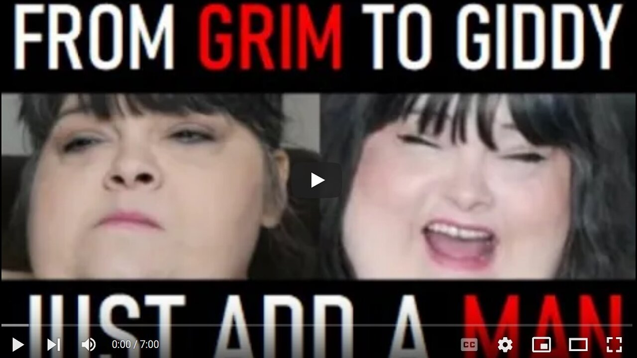 HUNGRY FAT CHICK - FROM GRIM TO GIDDY, JUST ADD A MAN