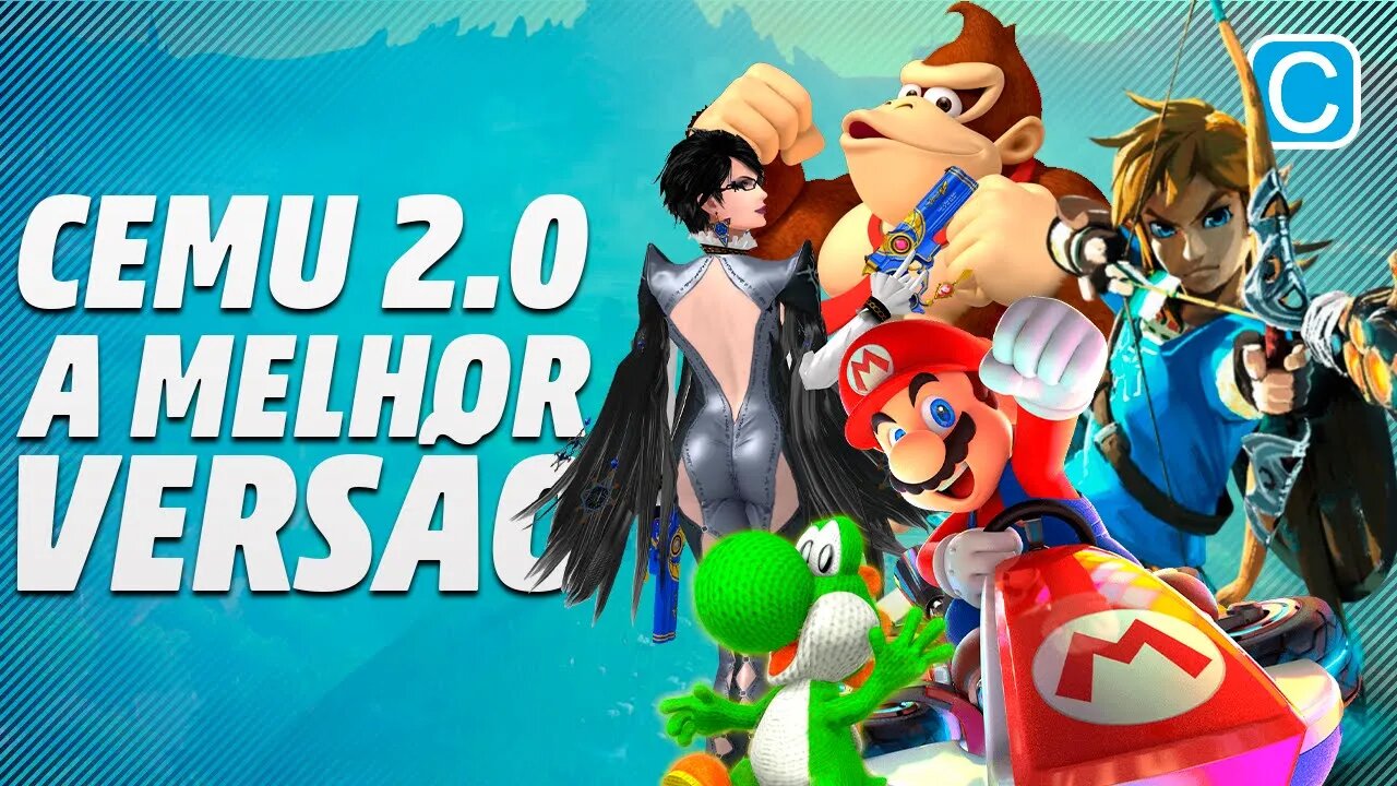 CEMU 2.0 TÁ INCRÍVEL! O MELHOR DO WII U NO PC!