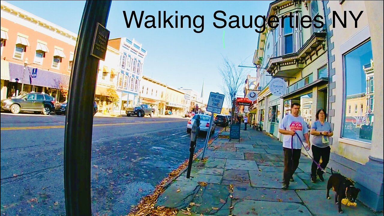 Welcome to Saugerties New York travel Vlog walkthrough