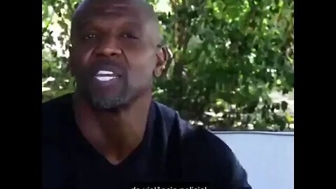 Terry Crews se solidarizando com à família do João Pedro