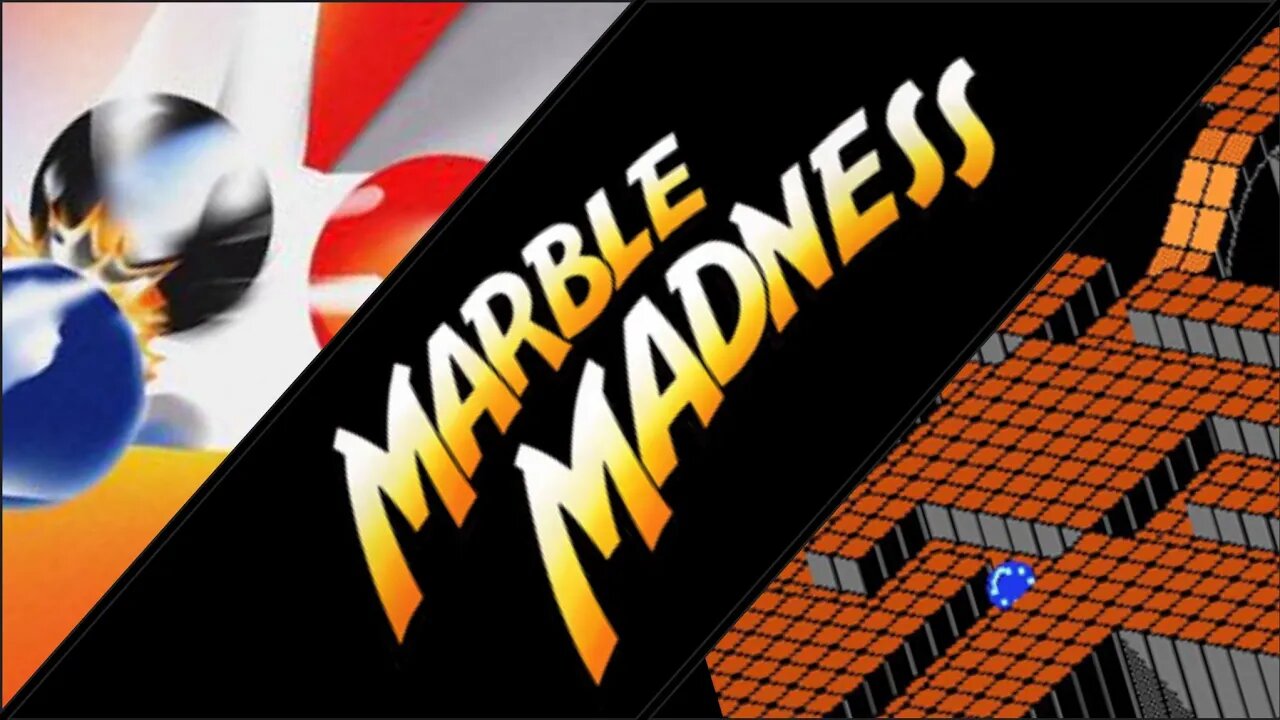 Marble madness Longplay [NES] 1989 one life clear #walkthrough #nintendo