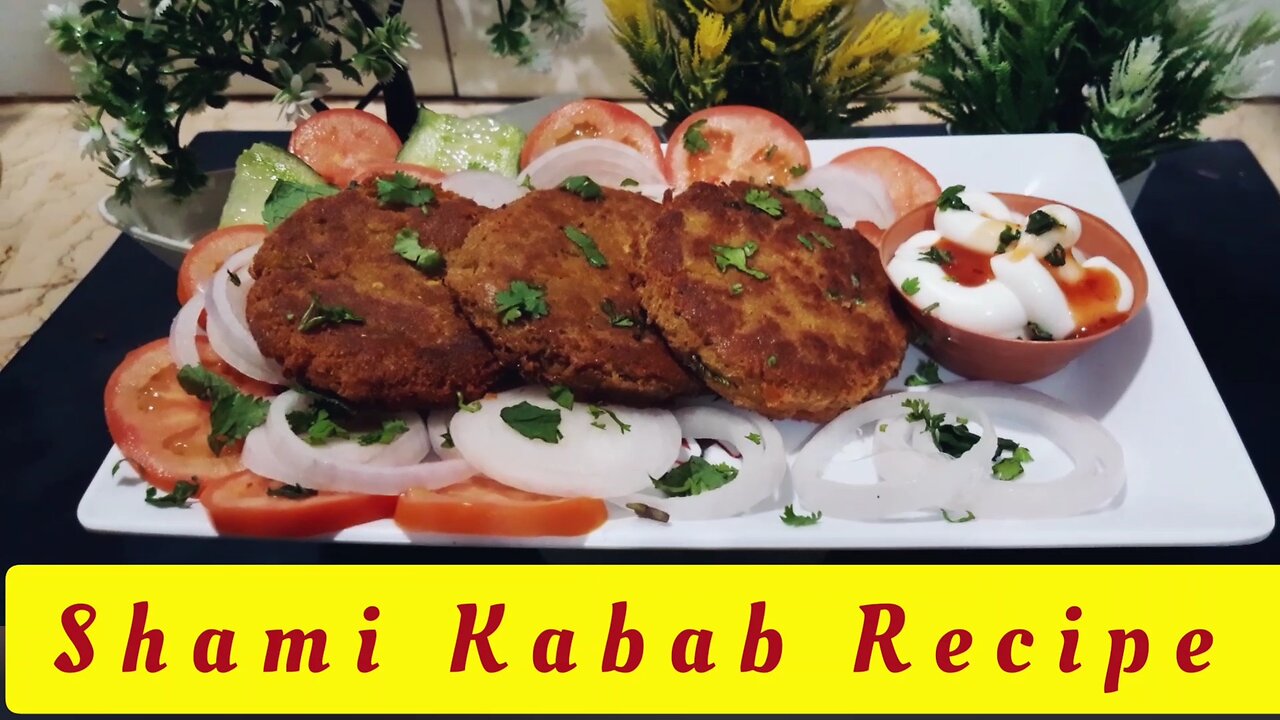 Beef Shami kabab recipe by cook with Hina Butt