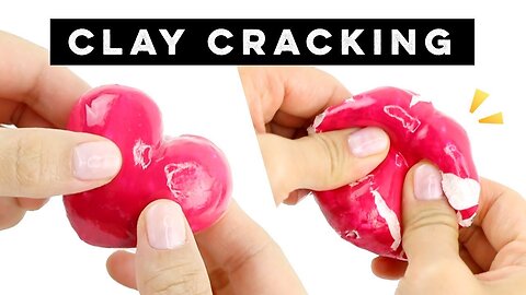 ASMR Clay Cracking - Relax and Enjoy