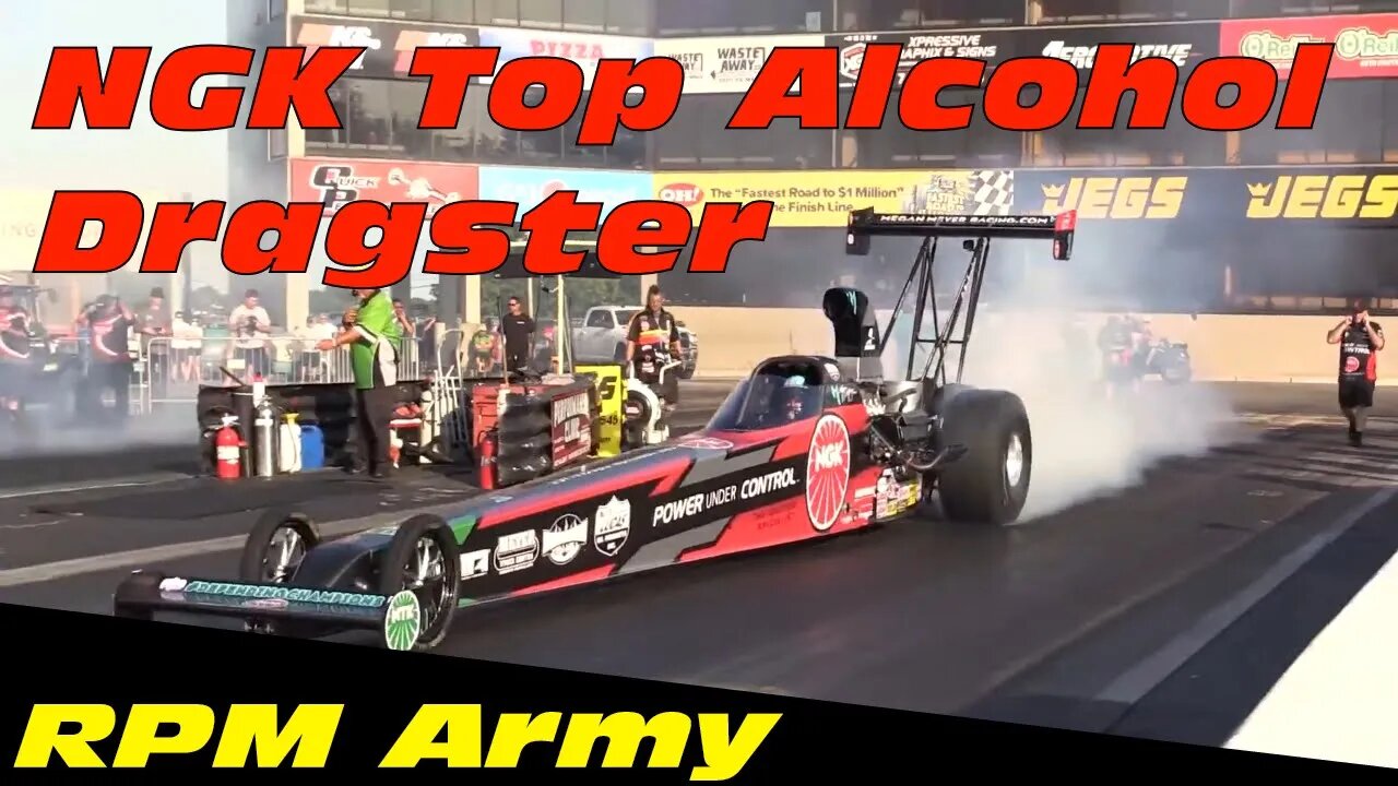 Megan Meyer NGK Top Alcohol Dragster JEGS SPEEDweek