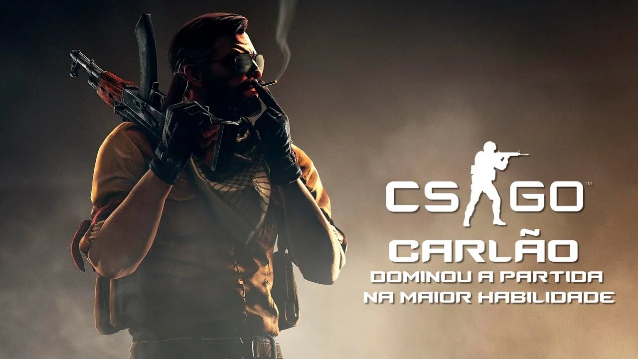 CS GO Equipe do Carlão virou a partida na maior habilidade, show de duelo #CSGO