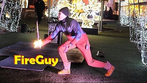 Fire Guy - Guinness World Records Holder - Entertaining at Toronto Casa Loma Castle
