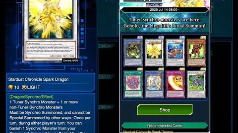 YuGiOh Duel Links - Chronicle of Glory New Mini Box Unbox