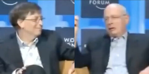 2008- Bill Gates & Klaus Schwab Discuss Malaria Reducing the Population - HaloRockNews
