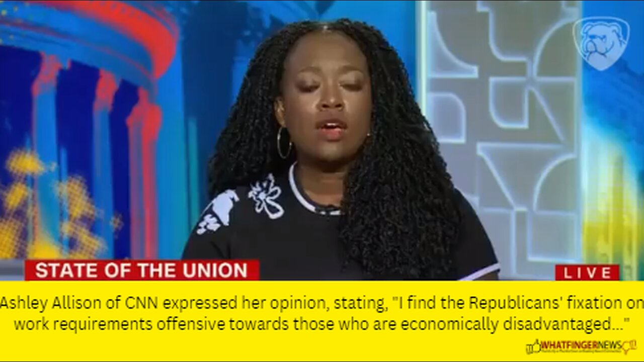 Ashley Allison of CNN expressed her opinion