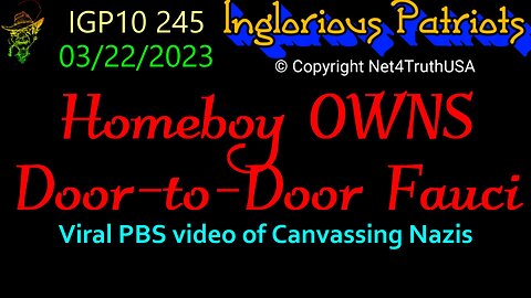 IGP10 245 - Homeboy OWNS Door-to-Door Fauci