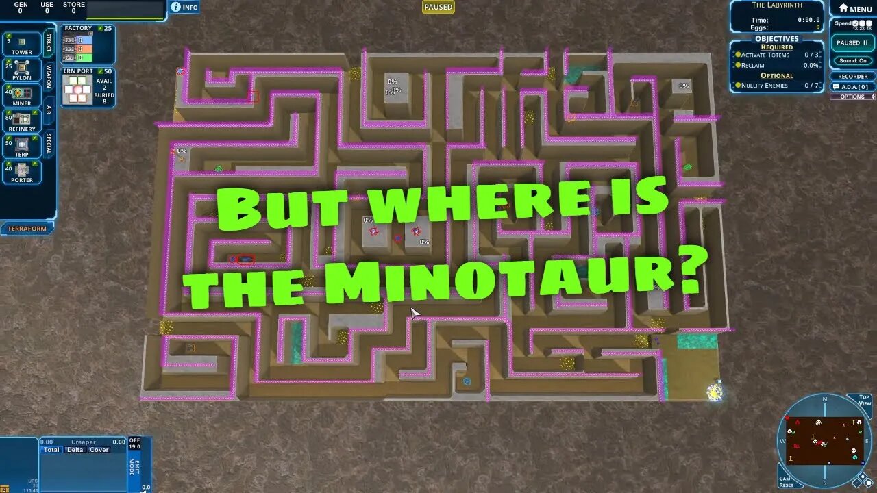 The Labyrinth by Wizard MD - Creeper World 4