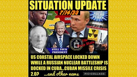 SITUATION UPDATE 7/14/23 - Biden Calls Up Reserves For Atlantic Exercise, Secret Service Coverup