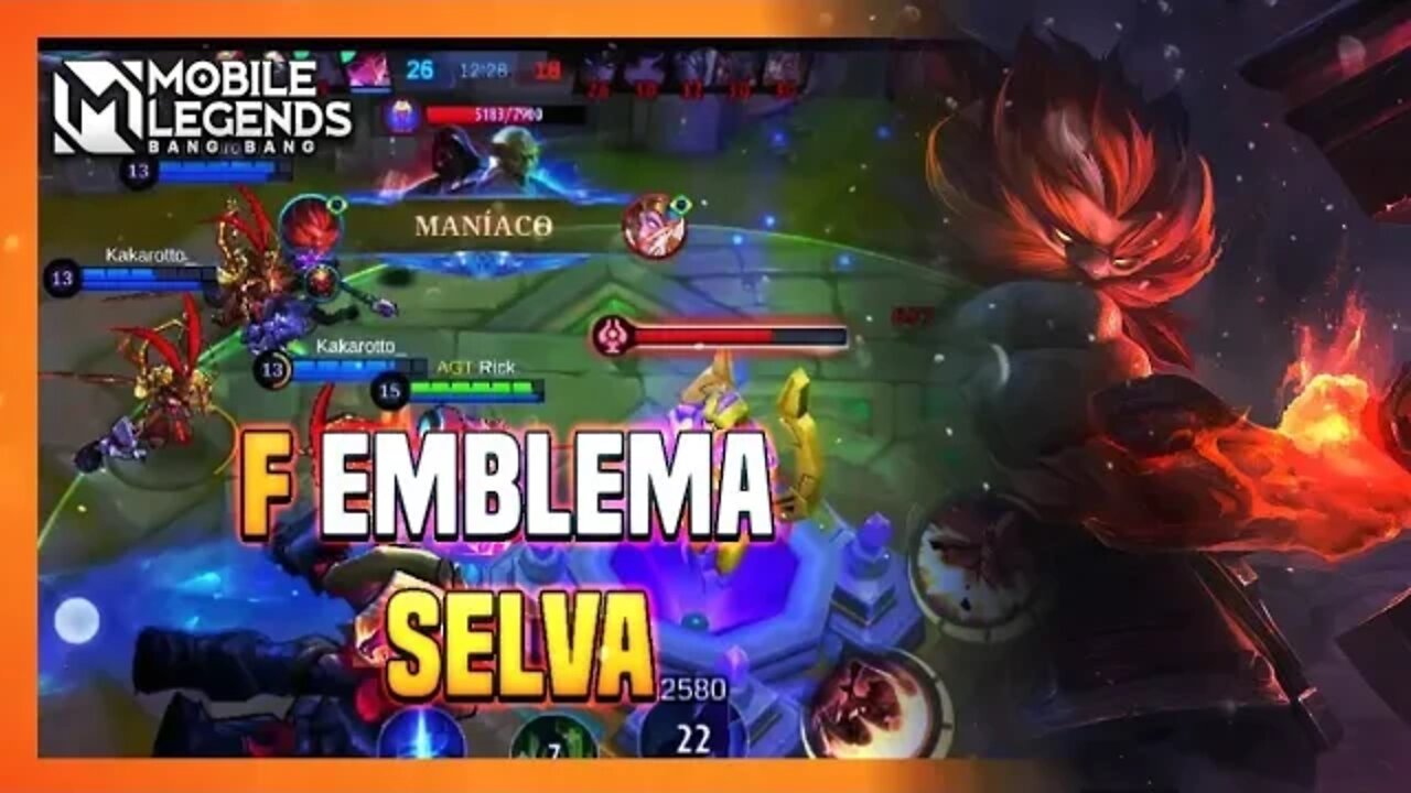 O EMBLEMA JUNGLE MORREU? TESTEI O AULUS DE ASSASSINO | MLBB