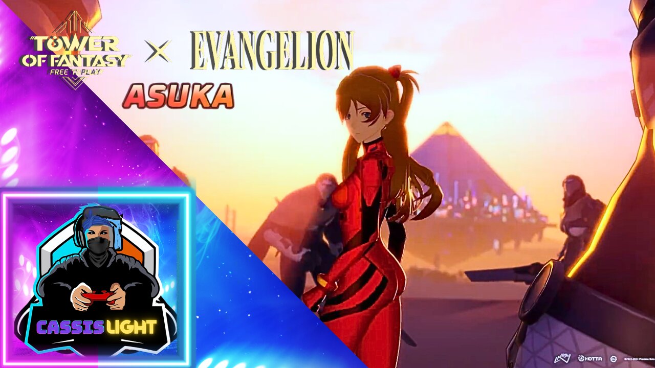 TOWER OF FANTASY X EVENGELION - ASUKA SIMULACRUM TRAILER