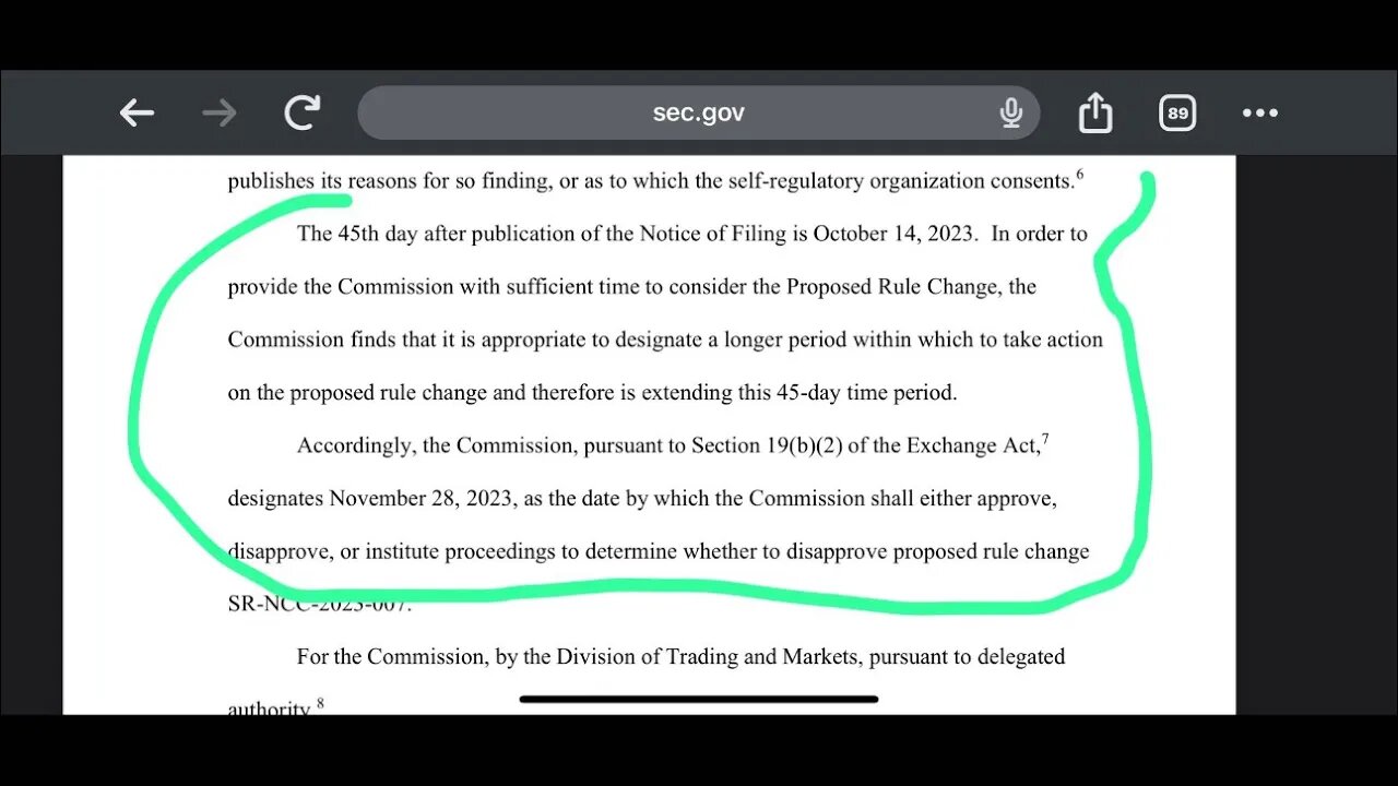 Rule to ban using options to close AMC FTDs extended 45days Rules mean nothing if no enforcement