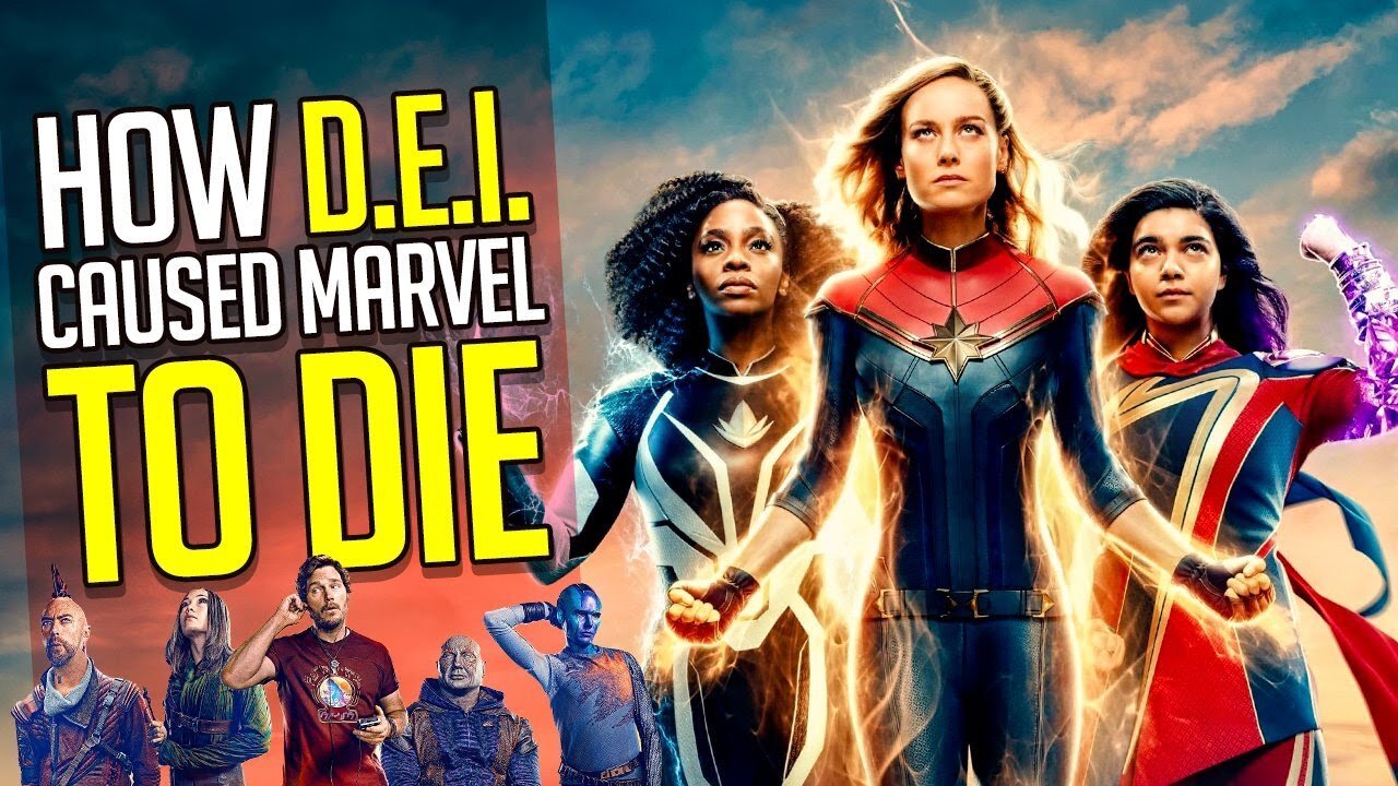 The Marvels REJECTED by Women, Box office DISASTER leads to PANIC among DEI shills!