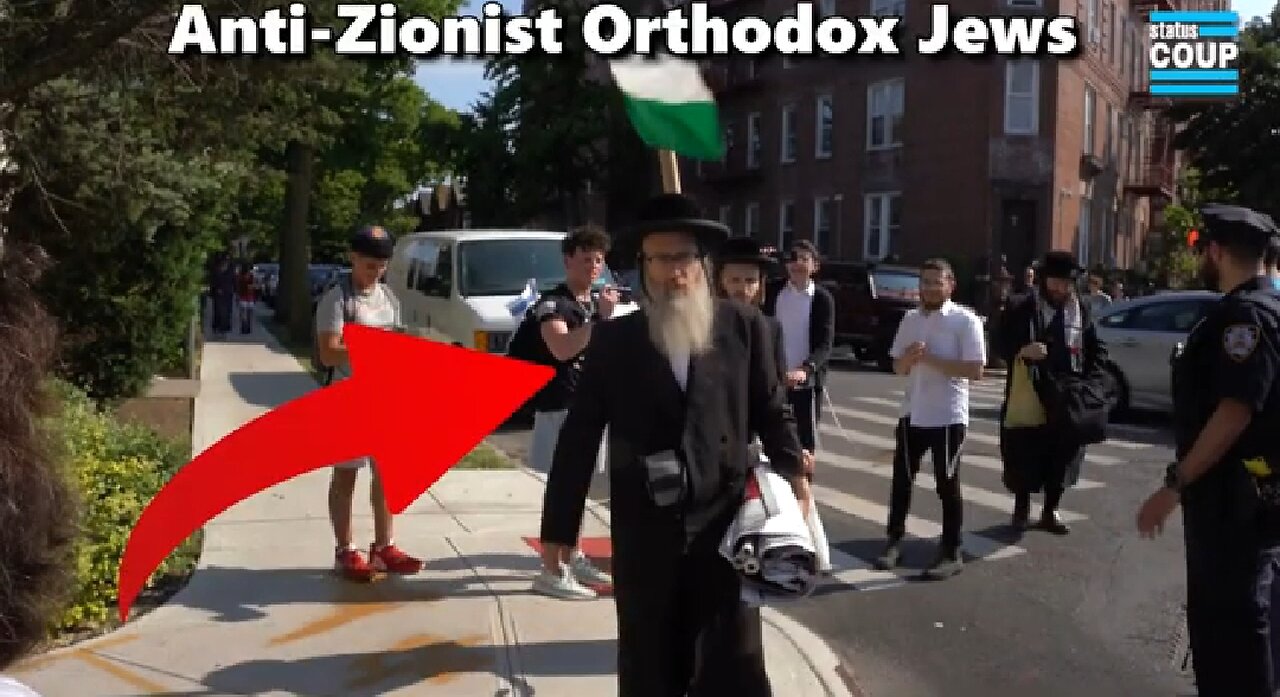 ZIONISTS WILDLY ACCOST ANTI-ZIONIST JEWS, NYPD PRAISES THEM: "GOOD WORK" 💣