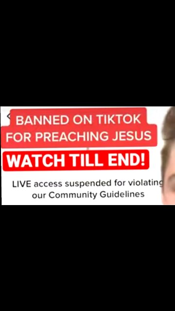 BANNED ON TIKTOK FOR PREACHING THE GOSPEL