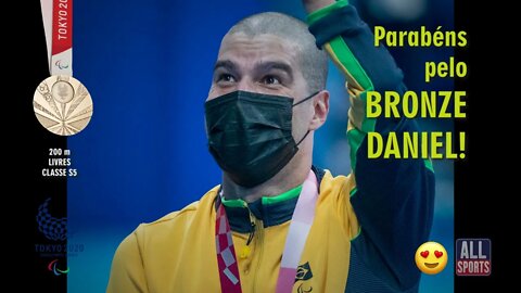 🥉Parabéns pela medalha de bronze Daniel Dias