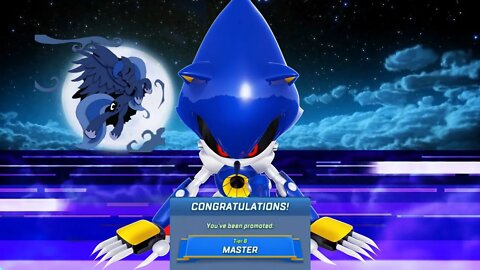 Metal Sonic wins 1st place 1st try! / Master League achieved! / Sonic Forces