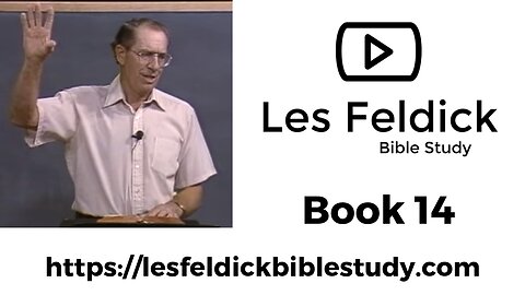 Les Feldick Bible Study Book 14