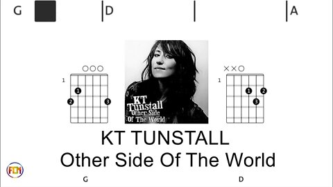 KT TUNSTALL Other Side Of The World - (Chords & Lyrics like a Karaoke) HD