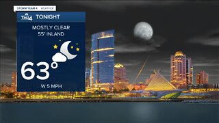 Temperatures around 80 with some humidity Wednesday