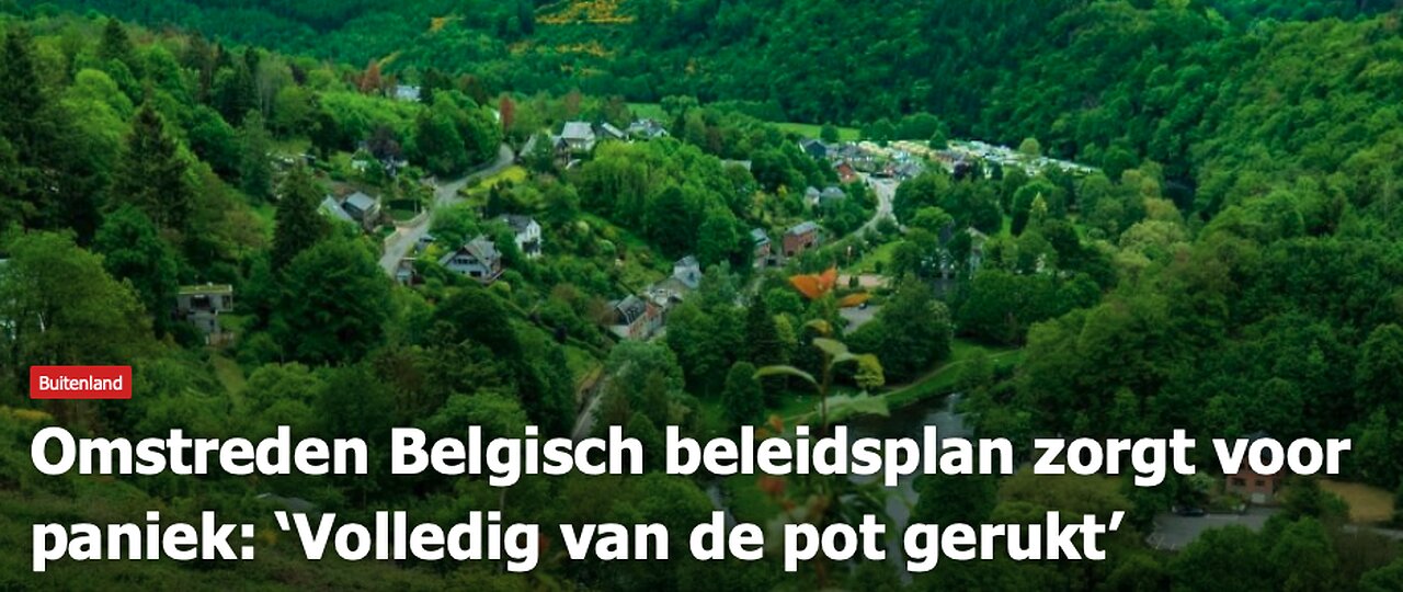 Omstreden Belgisch beleidsplan