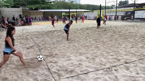 Gui e Rhai X Felipe e Carol - torneio INTER CTS TEAM AGUIA futevôlei categoria misto