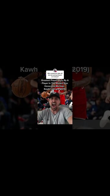 Greatest Playoff Runs By A Player In The #NBA Modern Era #shorts