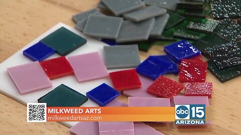 Want to learn how to make glass art? Milkweed Arts is offering adult art classes SHORT: Mesmerizing world of glass art
