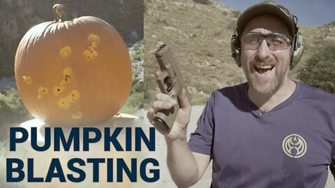 Pumpkin Blasting with a Glock 19 Gen 5