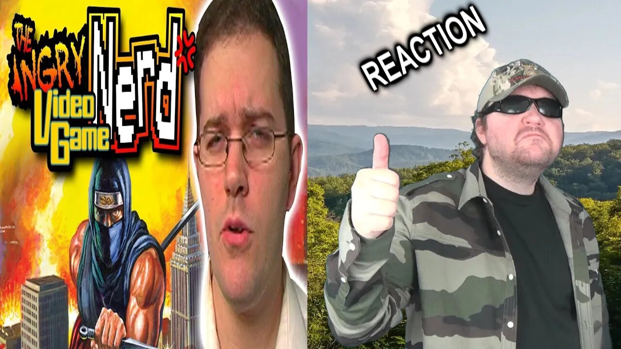 Ninja Gaiden (NES) - Angry Video Game Nerd (AVGN) REACTION!!! (BBT)