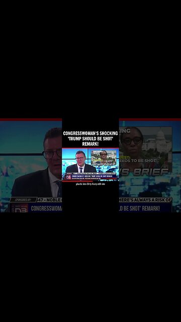Congresswoman's Shocking 'Trump Should be Shot' Remark!