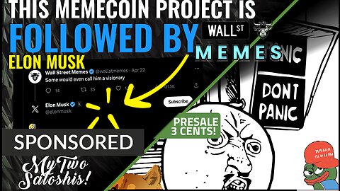 Turn a Few $100 Into Hundreds of Thousands w/ This Meme Coin! - WallstMemes $WSM 