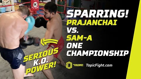Sparring! Prajanchai PK.Saenchai Muaythaigym VS. Sam-A Gaiyanghadao | ONE Championship