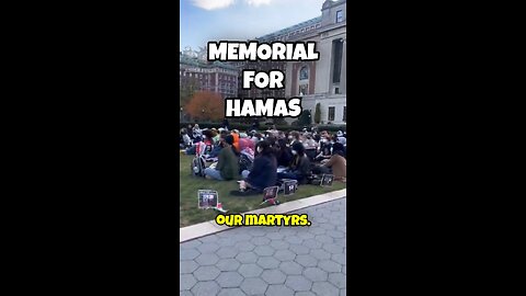 Columbia University’s Wannabe Terrorists Hold Memorial for Hamas Leader Yahya Sinwar