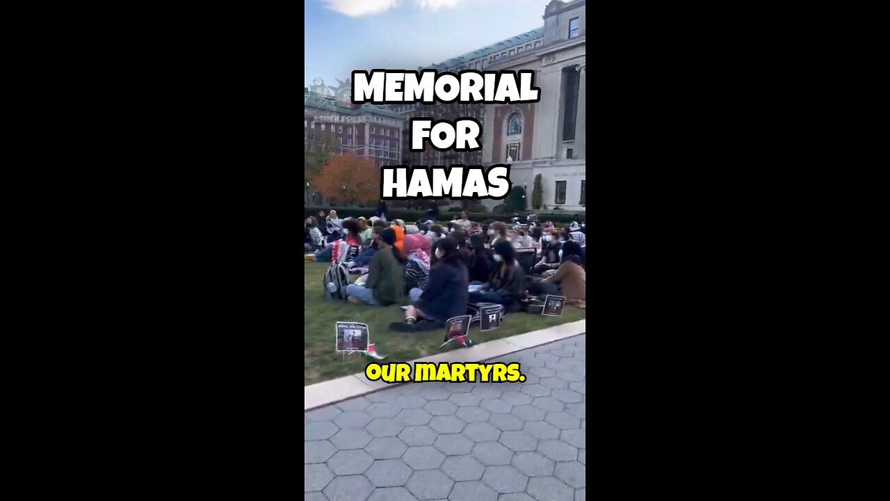 Columbia University’s Wannabe Terrorists Hold Memorial for Hamas Leader Yahya Sinwar