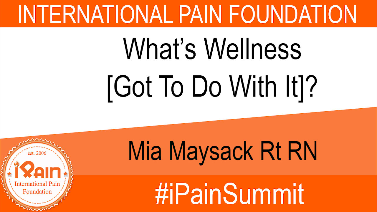 iPain Summit Mia Maysack Wellness