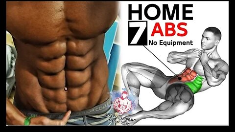 Best 7 abs workout 🏋🚴💪 Home 🏠