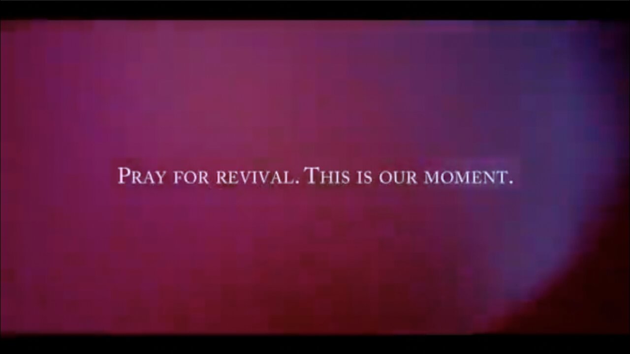 "PRAY FOR REVIVAL - THIS IS OUR MOMENT" - Adam Hager Productions